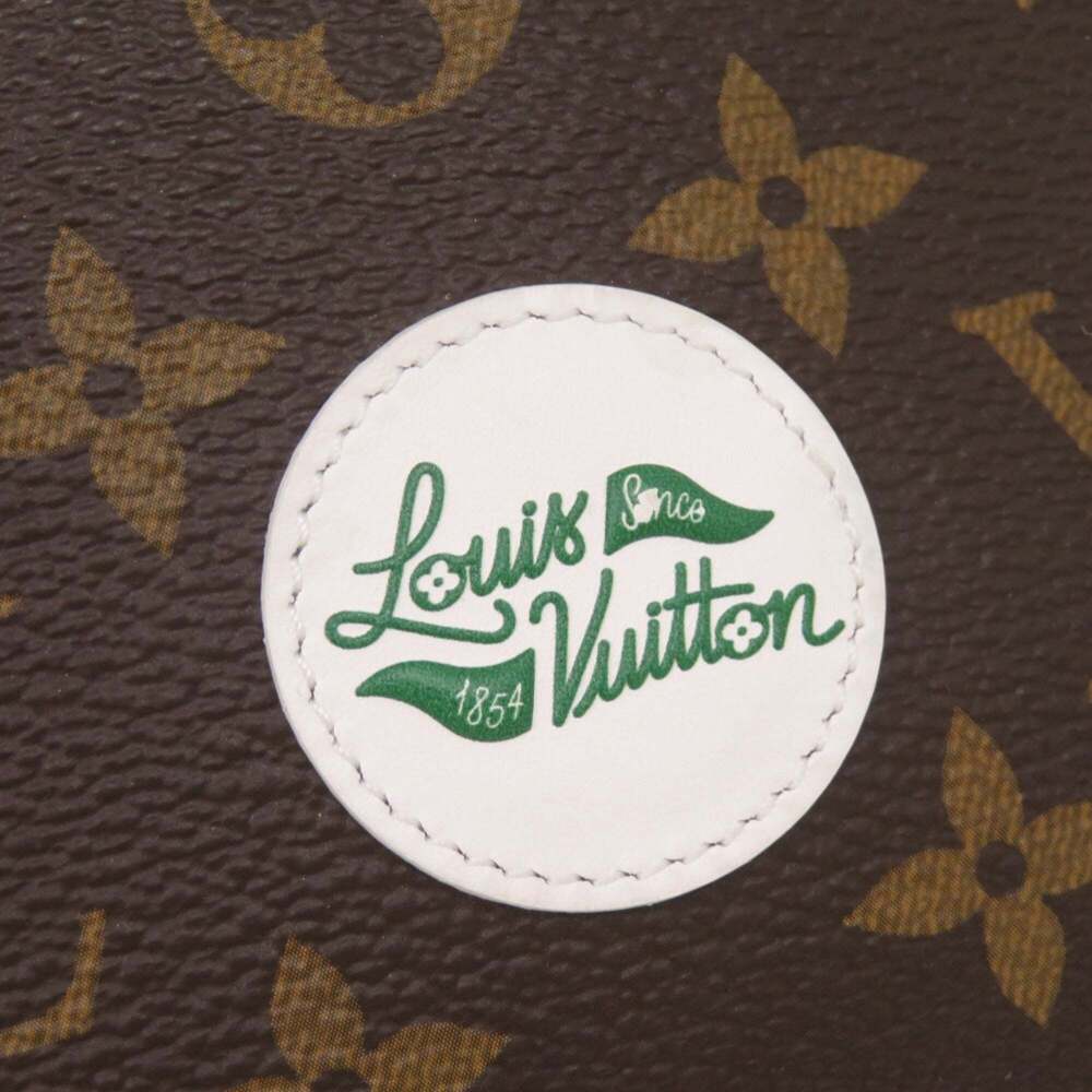 LOUIS VUITTON Authentic Brown Monogram Pouch - Picture 6 of 10